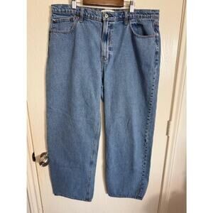 ABERCROMBIE & FITCH The loose high Rise jeans-16 L